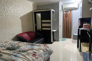 Studio | Vue de la chambre