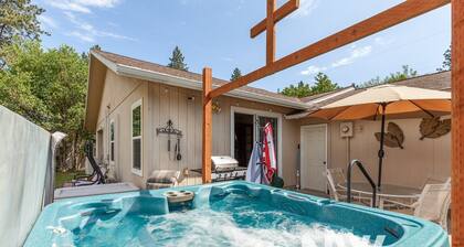 Charming Retreat Near Trails w/ Hot Tub & Games!