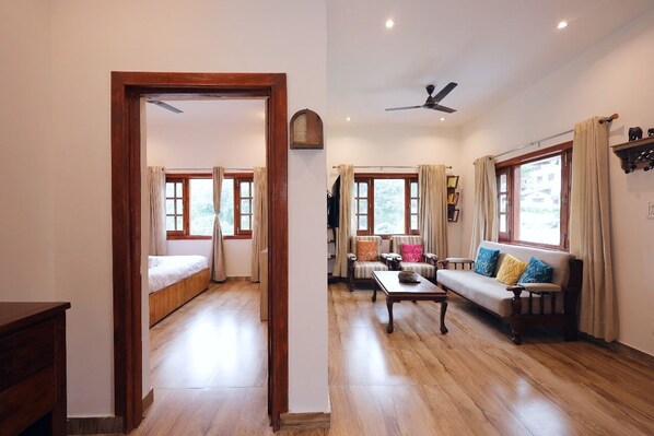 Suite, Balcony, Mountain View | 1 bedroom, desk, laptop workspace