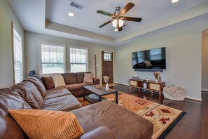 Smart-tv och böcker