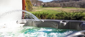 Galena Home with Golf Course View