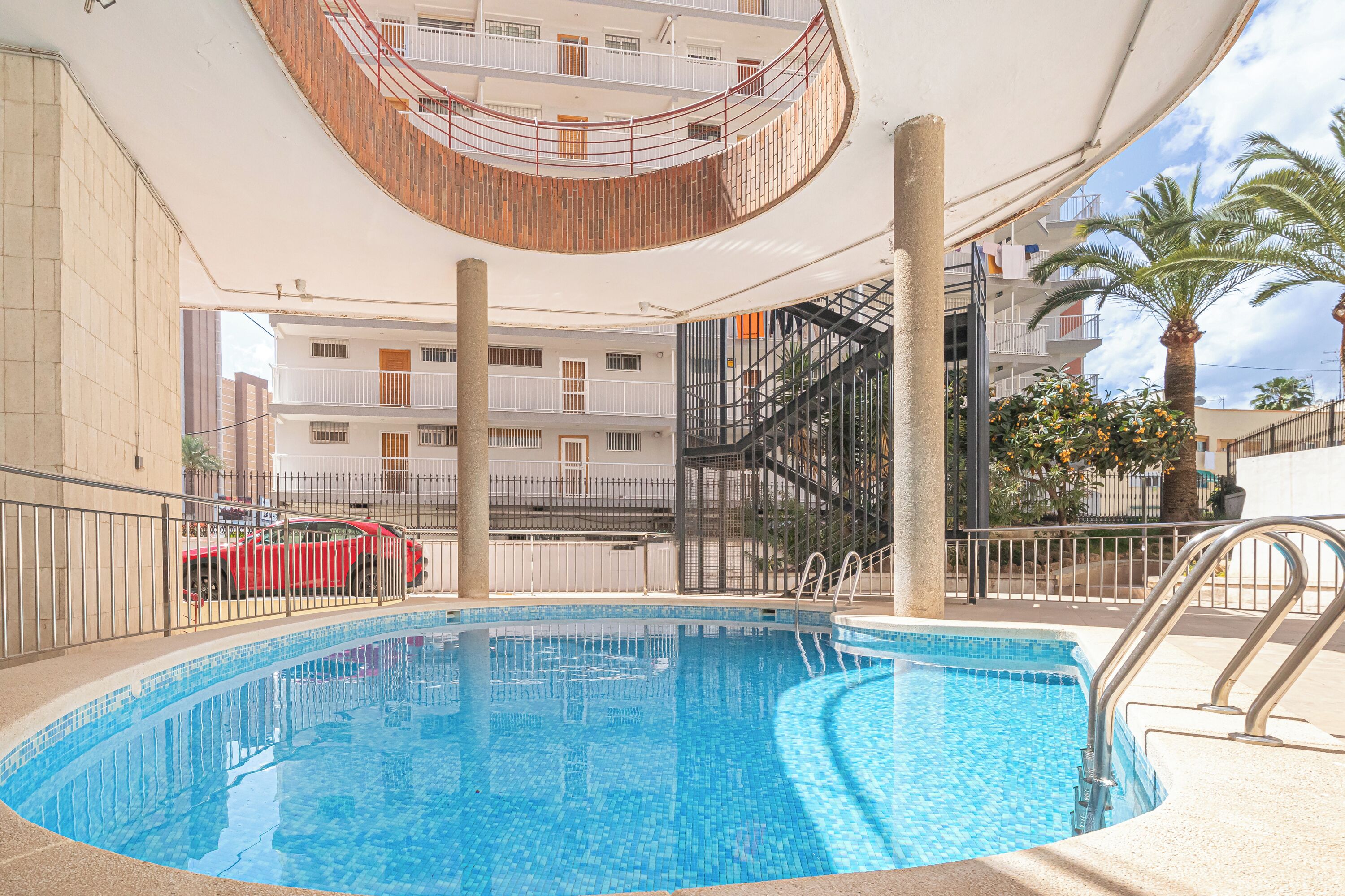 Seasonal outdoor pool