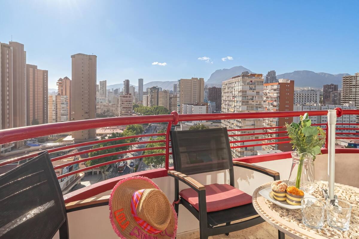 標準公寓, 1 間臥室, 微波爐 (Benidorm Levante Beach 11A) | 客房景觀