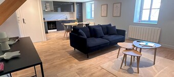 Chez Claire : appartement 2 chambres avec garage