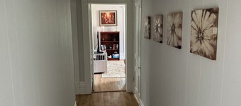 Fully furnished apartment in quiet century home available for short term rental.