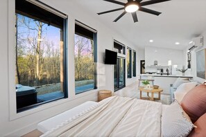 1 chambre, accès au Wi-Fi (inclus), literie fournie