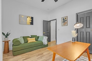 Bungalow, 4 Bedrooms | Living area | Smart TV, streaming services