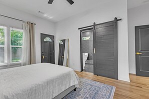 Bungalow, 3 Bedrooms | 4 bedrooms, desk, laptop workspace, iron/ironing board - Stylish Bungalow Near Beltline & Breweries 4 Bedroom Bungalow (Atlanta)