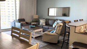 Condo, 2 Bedrooms | Living area - Shores Of Panama 719 2 Bedroom Condo (Panama City Beach)