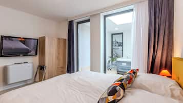 Luxury Apartment, 1 Bedroom (Fulop Panzio-Orange Lemonade) | Free WiFi, bed sheets