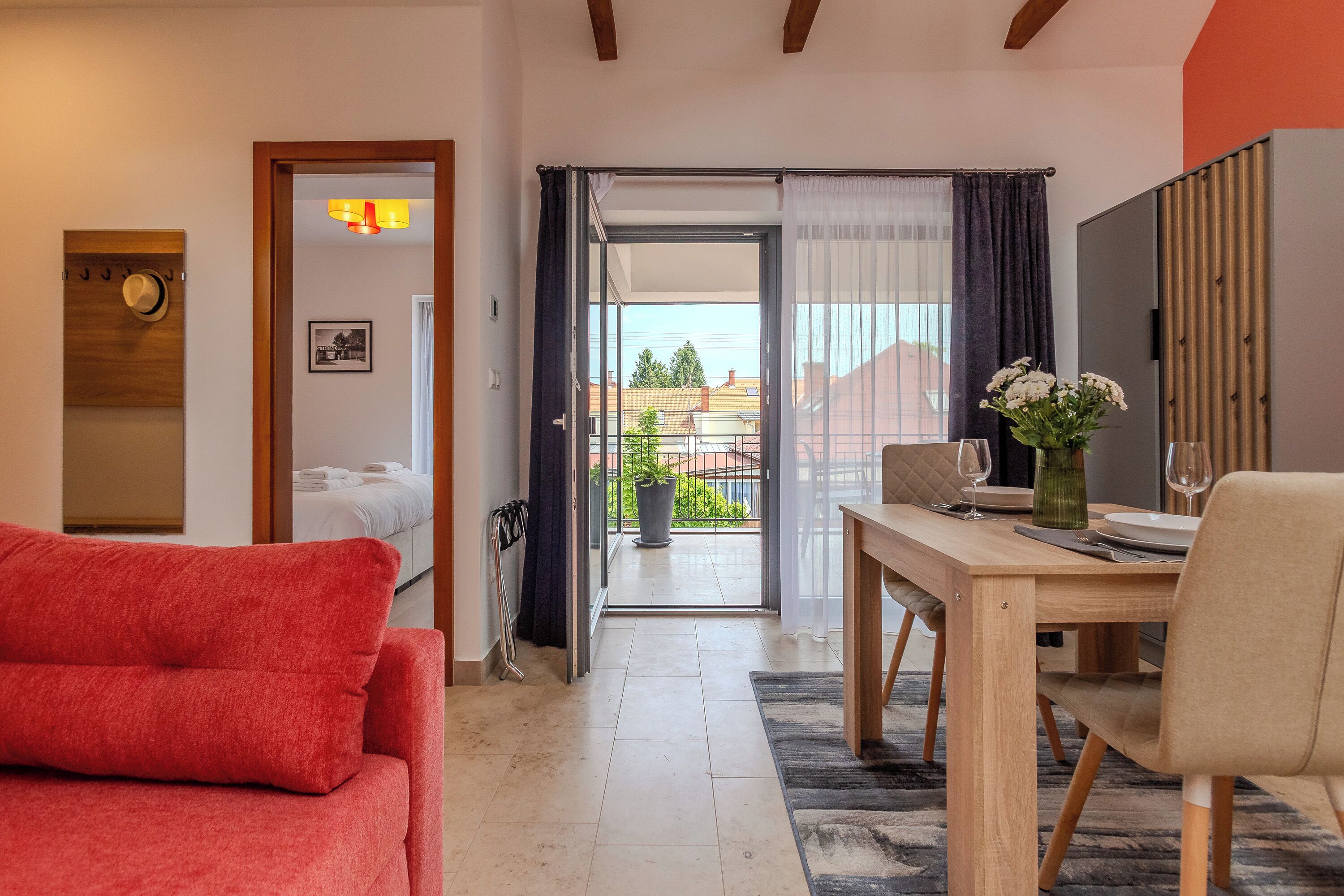 Luxury Apartment, Multiple Bedrooms (Fulop Panzio-Red Lollipop Apartment) | View from room