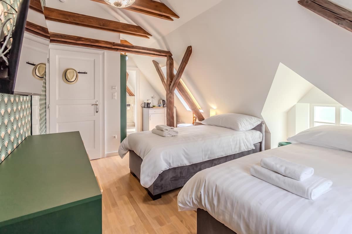 Luxury Room, 1 Bedroom, Sauna (Fulop Panzio-Green Lizard Room)