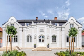 Voorkant van accommodatie