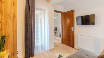 Luxury-Apartment, Mehrere Schlafzimmer (Fulop Panzio-Green Parasol Apartment) | Wohnbereich