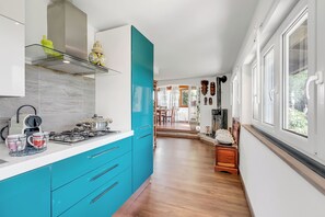 Familieleilighet, flere soverom (Casa Fra Gli Ulivi - Levante) | Eget kjøkken | Kjøleskap, ovn, kokeplater og oppvaskmaskin
