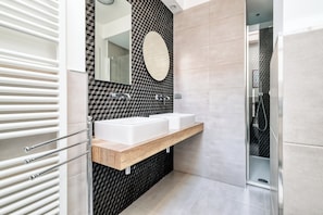 Appartement Confort, vue sur la ville | Salle de bain