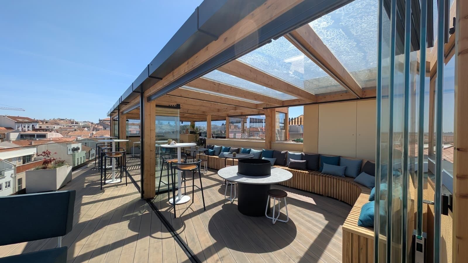 Terraza en la azotea