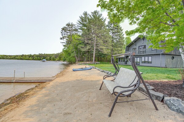 Private Beach: Lakefront Escape In Brainerd! - Crow Wing State Park, Brainerd