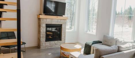 Téléviseur, foyer, chaßne audio