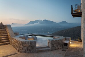 Exclusive Villa, Sea View | Private pool - The One Limeni (Areopoli)