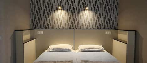 4 habitaciones, wifi y ropa de cama