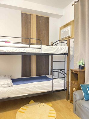 1 室のベッドルーム、WiFi、ベッドシーツ
