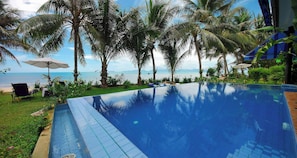 Villa, 3 Bedrooms, Smoking, Private Pool | Pool | Indoor pool - Beachfront Oasis With Private Pool and Jacuzzi on Samui's Bang Por Beach (Koh Samui)