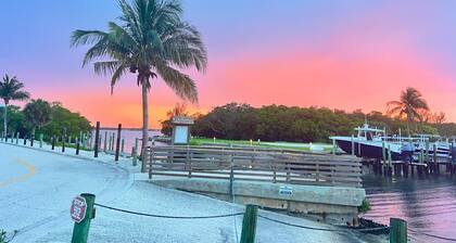 Escape to Island Time in this Beach & Intercoastal Gem on Hutchinson Island
