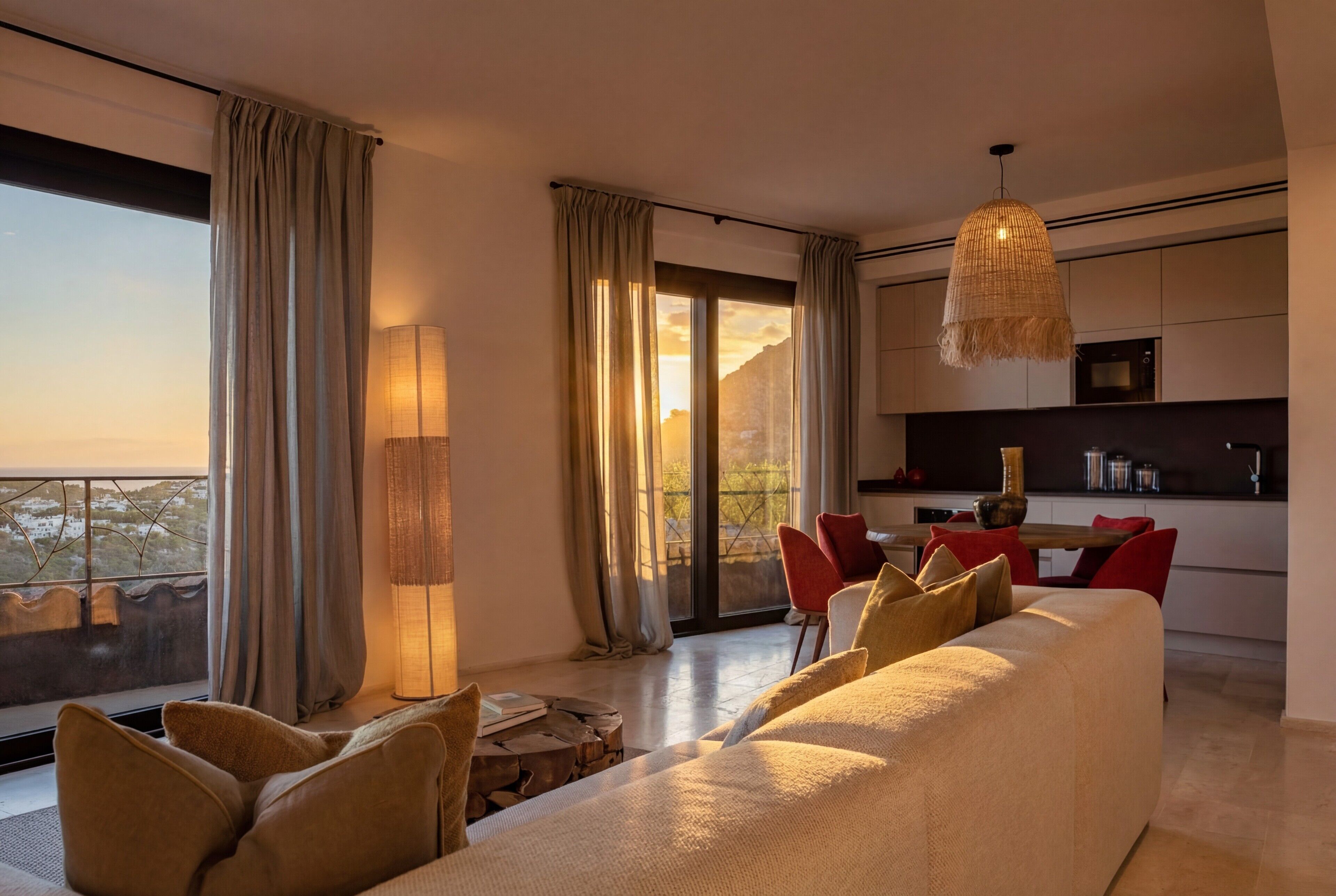 Superior Suite, 1 Bedroom, with Terrace | Living area