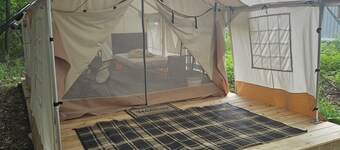 Trailside Camp - Glamping Tent near Oneonta & Cooperstown