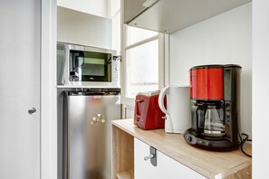 Studio Ville, 2 grands lits, non-fumeurs | Cuisine privée | Machine à expresso, cafetière/bouilloire, bouilloire électrique
