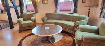 Cozy country house with a view of the Sauerburg