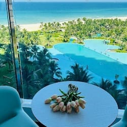 標準客房, 海灘景觀 | 埃及棉床單、高級寢具、客房內保險箱、筆電工作空間