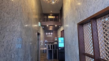 Interior entrance