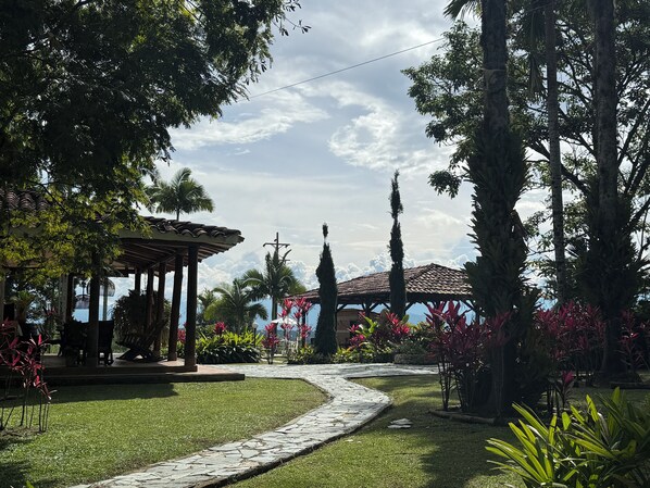 Overnattingsstedets uteområder