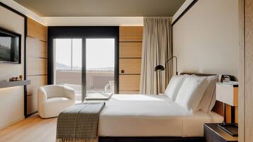 Quarto exclusivo | Roupas de cama antialérgicas, cofres nos quartos