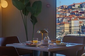 Daily buffet breakfast (EUR 15 per person)