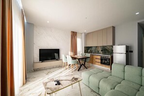 Comfort-Apartment | Schreibtisch, kostenloses WLAN