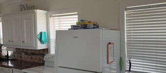 Oceanfront 2 bedroom house with WiFi in Freeport on 45 acres.