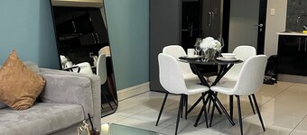 Cosy neat 2 bedrooms apartment in the city center with a view.