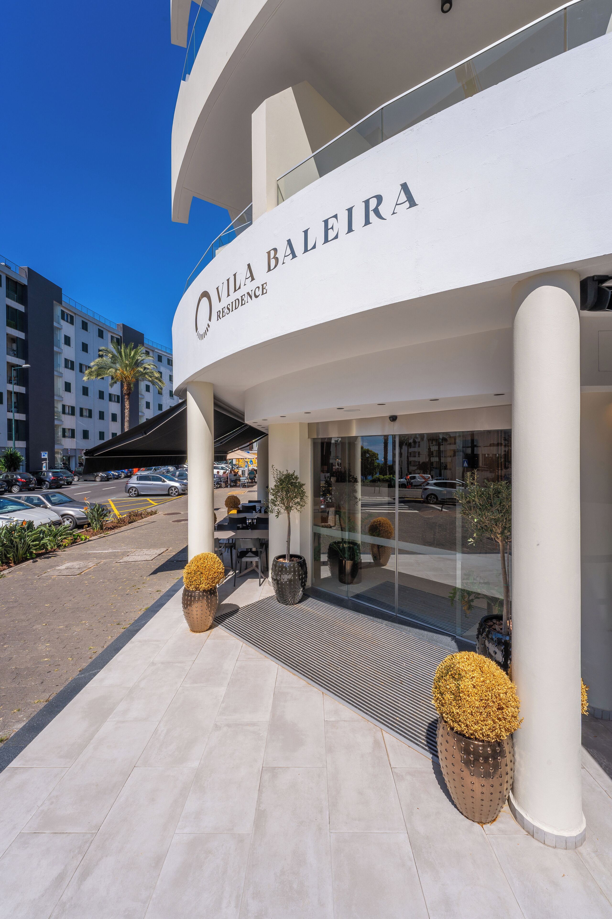 Façade de l’hébergement