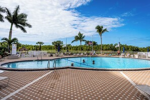 Una piscina climatizada