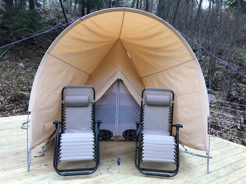 Okama Abon Bell Tent, River View Taino Woods 15 minutes to Bethel Woods Concerts