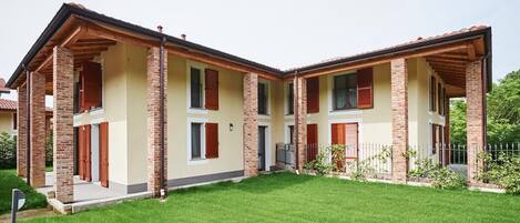 Fassade der Unterkunft