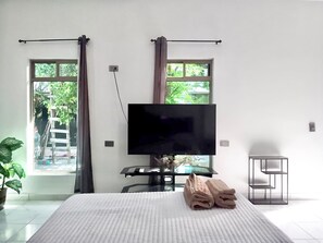 1 habitación, wifi y ropa de cama