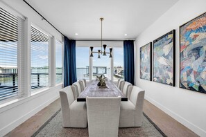 Dining - Lakefront Stay for 16 w/Pool, Dock, & Game Room! (Granite Shoals)
