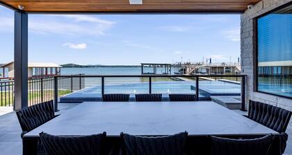 Lakefront Stay for 16 w/Pool, Dock, & Game Room!