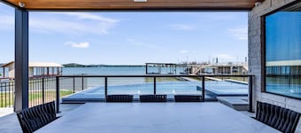 Lakefront Stay for 16 w/Pool, Dock, & Game Room!