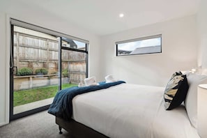 3 bedrooms, iron/ironing board, travel cot, WiFi