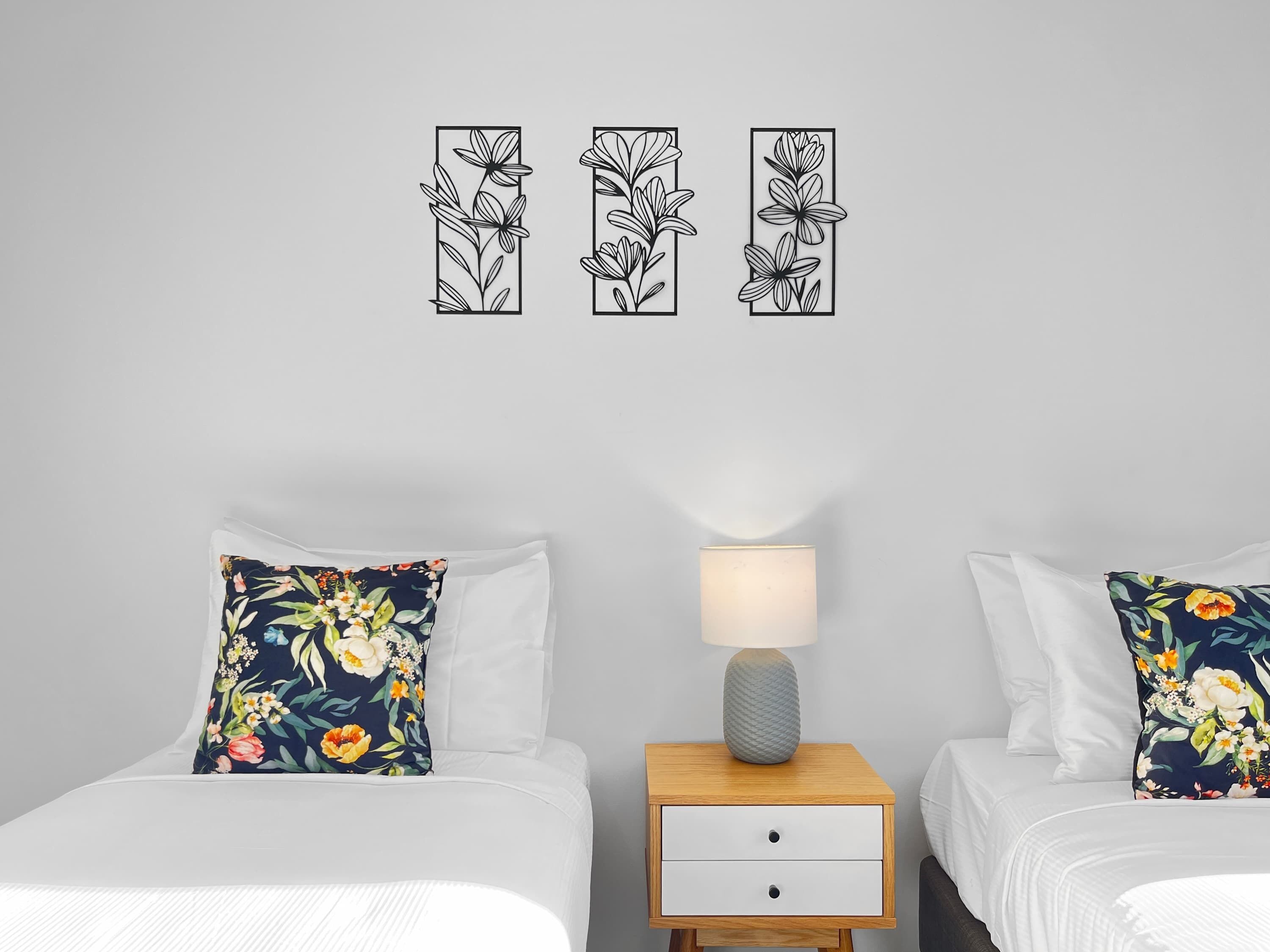 3 bedrooms, iron/ironing board, travel cot, WiFi